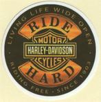 Harley Davidson Ride Hard sticker #5, Verzenden