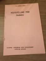 (OEDELEM BEERNEM) Oedelem Volkstelling 1748., Utilisé, Enlèvement ou Envoi