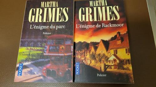 Romans de Martha Grimes - format poche, Livres, Romans, Comme neuf, Enlèvement