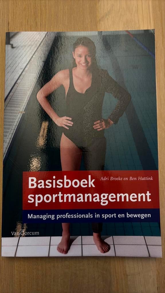 Adri Broeke - Basisboek sportmanagement, Boeken, Wetenschap, Ophalen of Verzenden