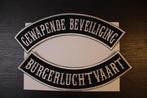 Patch Gewapende Beveiliging Burgerluchtvaart NL, Ophalen of Verzenden, Rijkswacht, Embleem of Badge