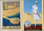 2 retro postkaarten Blankenberge, Verzamelen, Ophalen of Verzenden