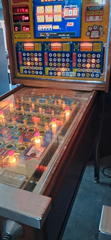 Bingo met spel Six Card multiball  beschikbaar voor biedingen