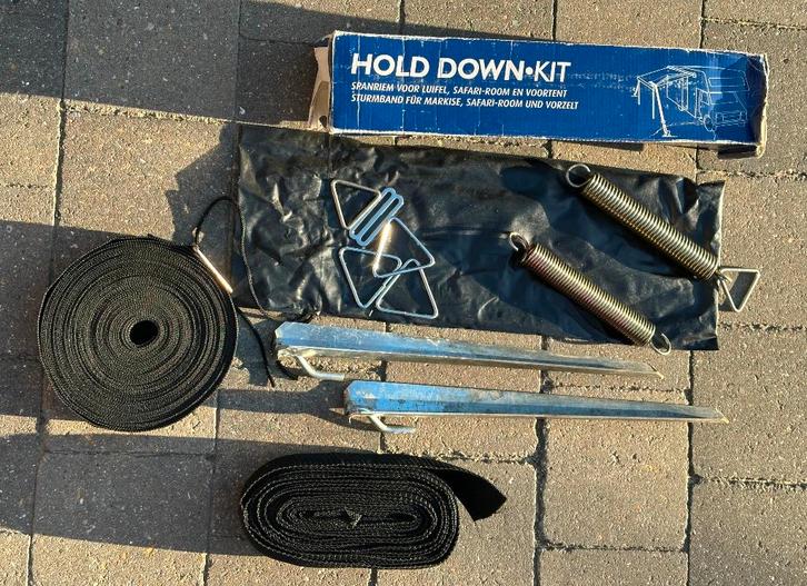 Hold Down Kit Omnistor Thule + extras, Caravans en Kamperen, Caravanaccessoires, Gebruikt, Verzenden