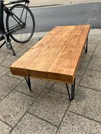Mooie Salontafel, massief hout., Huis en Inrichting, Ophalen, 50 tot 100 cm, Vierkant, 50 tot 100 cm