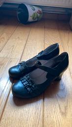 Jolies chaussures noires taille 38, Enlèvement ou Envoi, Escarpins, Comme neuf, Noir