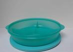 Tupperware « Crystalwave Gecompartimenteerde Bord » blauw, Verzenden, Nieuw, Blauw, Bus of Trommel