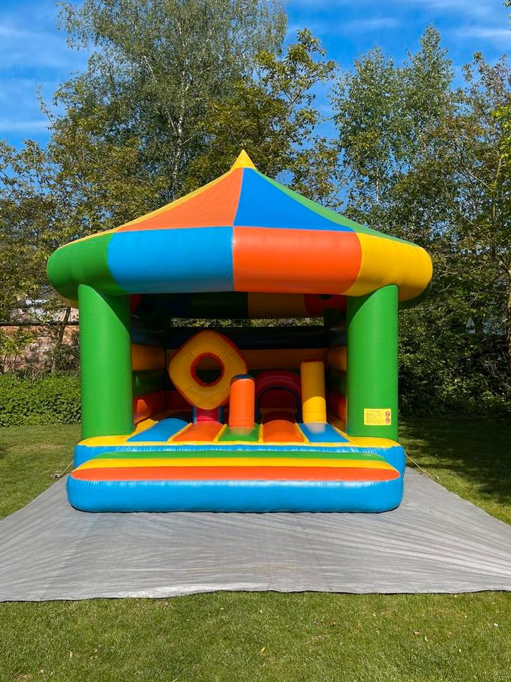 Springkasteel circus, Enfants & Bébés, Jouets | Extérieur | Coussins gonflables, Comme neuf, Enlèvement