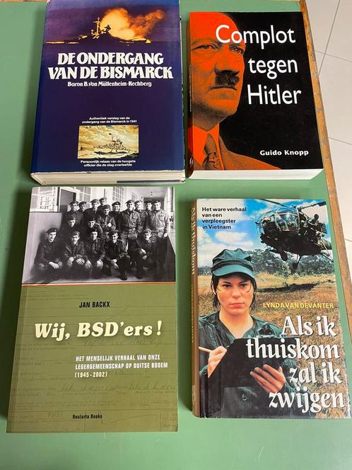 Lot Oorlogsboeken, Livres, Guerre & Militaire, Comme neuf, Deuxième Guerre mondiale, Enlèvement ou Envoi