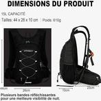 15 l | sac à dos de vélo | imperméable | LIVRAISON GRATUITE, Neuf, -, ARVANO, Attache-remorque