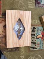 Emaille bordje orval 2018, Verzamelen, Ophalen, Gebruikt, Reclamebord