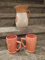 Orval set kan met 2 bekers, Ophalen of Verzenden