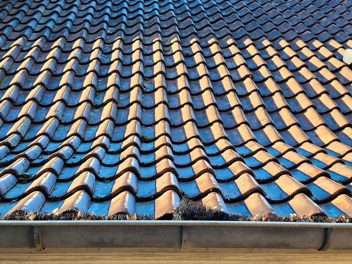 Oude Pottelbergse pan 451 - 200m2, Doe-het-zelf en Bouw, Dakpannen en Dakbedekking, Gebruikt, Dakpannen, Steen of Klei, Rood, 15 m² of meer