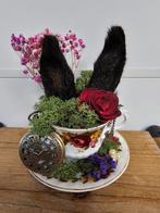 Theekopje met opgezette konijnenoren Alice in Wonderland, Verzamelen, Ophalen of Verzenden, Zo goed als nieuw