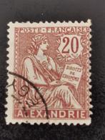 Alexandrie 1902 - droits de l'homme, Égypte, Affranchi, Enlèvement ou Envoi