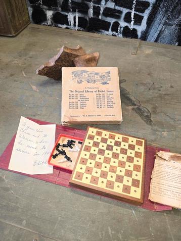 Jeu de poche américain « Chess » de la Seconde Guerre mondia, Enlèvement ou Envoi