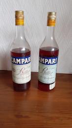 Lot de deux anciennes bouteilles de Bitter Campari, Verzamelen, Wijnen, Ophalen, Overige typen, Nieuw, Italië