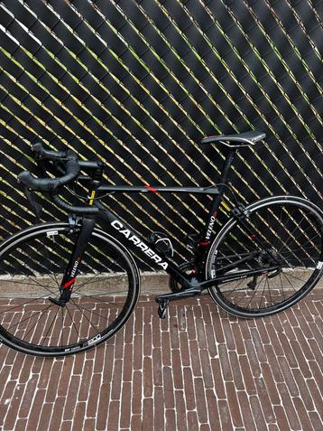 Carrera Racefiets, Fietsen en Brommers, Gebruikt, Carbon, Heren, 15 tot 20 versnellingen