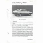 Datsun Cherry Vraagbaak losbladig 1979-1981 #1 Nederlands, Utilisé, Enlèvement ou Envoi