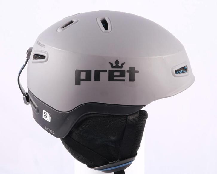 Casque de ski snowboard 51 52 53 54 55 cm PRET EPIC, Sports & Fitness, Ski & Ski de fond, Utilisé, Carving, Enlèvement ou Envoi