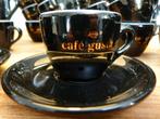 Cafe Gusta - groot lot koffie en espresso tassen, Ophalen, Gebruikt, Koffie en Espresso