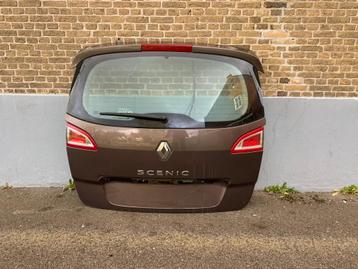 achterklep renault scenic III 2008 tot 2016 bronz met lampen beschikbaar voor biedingen