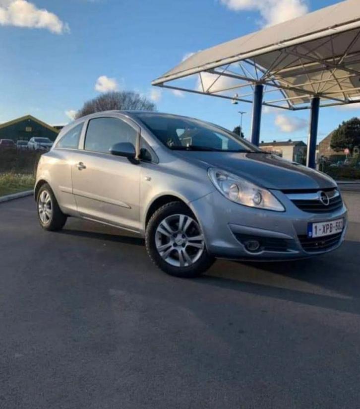 Opel Corsa D – Diesel – Bon état général, Auto's, Opel, Particulier, Corsa, Diesel, Euro 4, Coupé, 3 deurs, Handgeschakeld, Zilver of Grijs