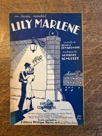 Partition de la chanson lily Marlene 1940, Boeken, Humor, Ophalen of Verzenden, Zo goed als nieuw