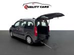 Peugeot Partner 1.6i | Tepee | Rolstoelwagen | PMR | 5 PL, Auto's, Voorwielaandrijving, Euro 5, Gebruikt, Zwart