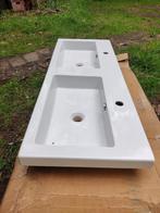 Dubbele wastafel lavabo, 50 tot 100 cm, Nieuw, Minder dan 25 cm, 100 tot 150 cm