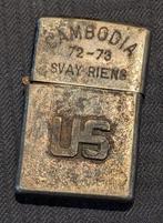 ZIPPO BRADFORD pa US , Cambodia, 1972-73 benzine aansteker, Ophalen of Verzenden, Landmacht, Overige typen