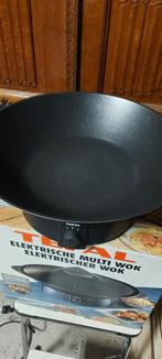 Elektrische wok tefal, Maison & Meubles, Cuisine | Casseroles & Poêles, Enlèvement ou Envoi, Wok