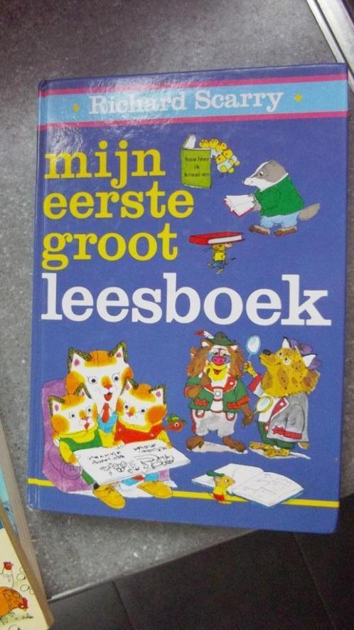 Mijn Eerste Groot Leesboek- Richard Scarry, Boeken, Kinderboeken | Jeugd | onder 10 jaar, Zo goed als nieuw, Ophalen of Verzenden