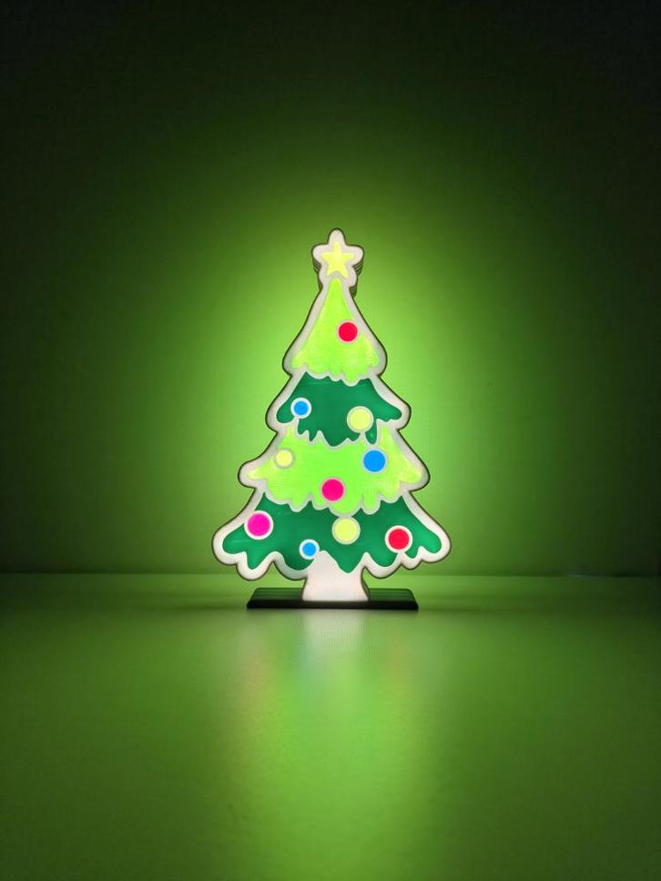 Kerstboom led-lamp voor op tafel, Huis en Inrichting, Lampen | Losse lampen, Nieuw, Led-lamp, Minder dan 30 watt, Overige fittingen