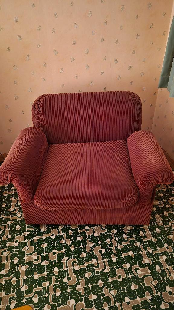 Zetelbed vintage, Huis en Inrichting, Slaapkamer | Slaapbanken, Gebruikt, Ophalen