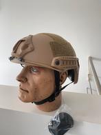 Nieuwe tactische helm + camouflage cover, Collections, Objets militaires | Général, Enlèvement ou Envoi
