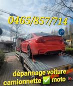 Dépannage voiture camionnette moto, Auto diversen, Aanhangers en Bagagewagens