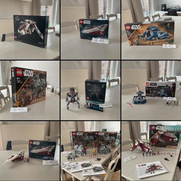 Groot lego star wars lot te koop, Collections, Maisons de poupées & Accessoires, Comme neuf, Enlèvement ou Envoi