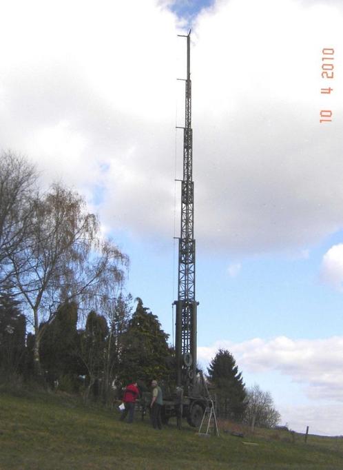 Mobiele antennemast SMAG FTM 25 30 40 m HAM RADIO Amateur, Telecommunicatie, Antennes en Masten, Mast, Ophalen of Verzenden