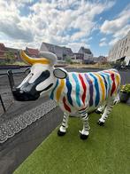 Levensgrootte koe beeld, Tuin en Terras, Tuinbeelden, Ophalen, Zo goed als nieuw