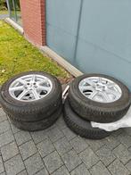 Winterbanden + velgen Michelin Alpin 5 205/60 R16, Ophalen, Gebruikt, Velg(en), Winterbanden