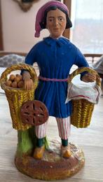 Santon de Provence représentant Bartoumieu (ou Barthélémy)., Collections, Enlèvement, Comme neuf, Autres types, Christianisme | Catholique