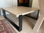 Salontafel eik (1m x 1m x 41cm), Ophalen, Zo goed als nieuw