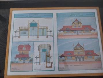 Kader Ontwerp/plan Tramstatie opl. 150/300 De Haan aan Zee beschikbaar voor biedingen