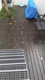 Houten terrasplanken – biedingen welkom, Ophalen, Gebruikt, Hout