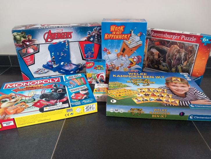 pakket gezelschapsspellen, Hobby & Loisirs créatifs, Jeux de société | Jeux de plateau, Utilisé, Enlèvement ou Envoi