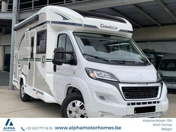 Chausson 650 Etape Line Peugeot 140pk Manueel (bj 2024), Caravans en Kamperen, Mobilhomes, Diesel, 6 tot 7 meter, Half-integraal