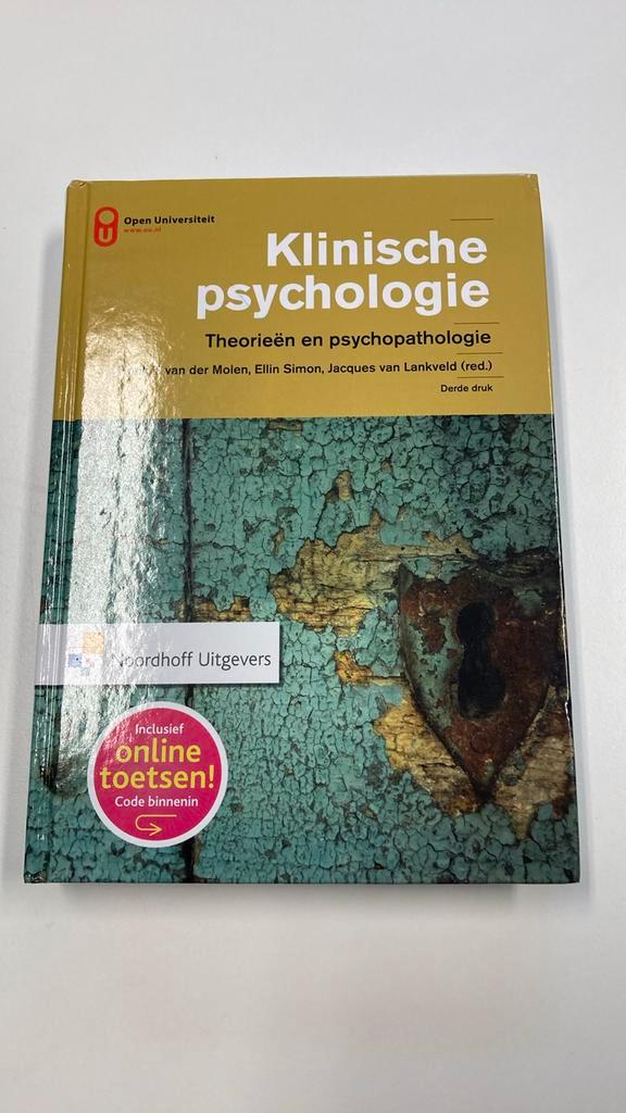 Ellin Simon - Klinische psychologie, Boeken, Psychologie, Gelezen, Klinische psychologie, Ophalen of Verzenden