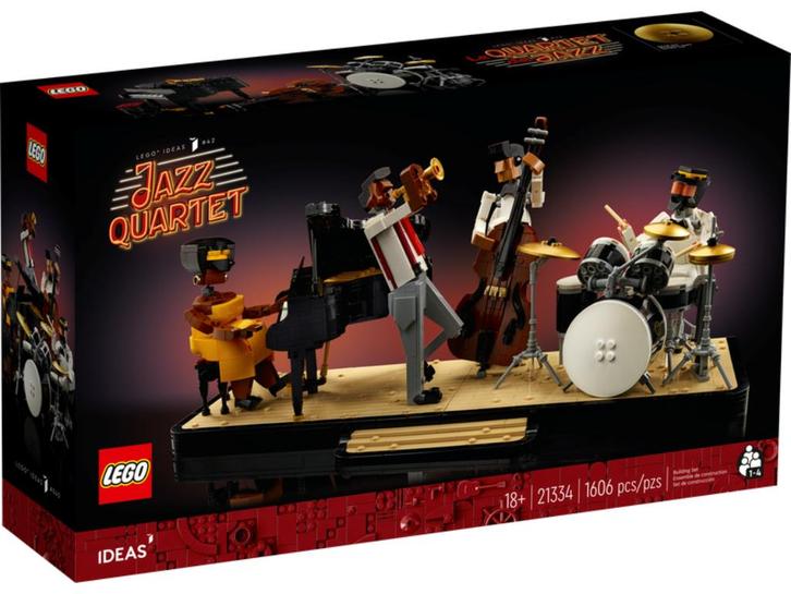 Lego Ideas 21334 - Jazzkwartet, Kinderen en Baby's, Speelgoed | Duplo en Lego, Nieuw, Lego, Complete set, Ophalen of Verzenden