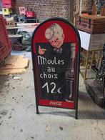 Panneau restaurant Coca Cola, Antiquités & Art, Curiosités & Brocante, Enlèvement